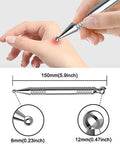 Melonsun Tmj Acupuncture Pen Stainless Steel Acupressure Tool For Jaw Clenching & Jaw Pain Relief Trigger Point Massage Pen For Face Neck & Shoulder