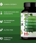Emerald Labs Peruvian Maca Root - Organic Maca Root Supplement - Supports Hormonal Balance & Natural Energy - Vegan & Gluten- - 60 Vegetable Capsules (30-Day Supply)