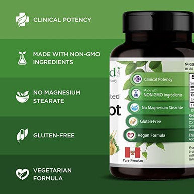 Emerald Labs Peruvian Maca Root - Organic Maca Root Supplement - Supports Hormonal Balance & Natural Energy - Vegan & Gluten- - 60 Vegetable Capsules (30-Day Supply)