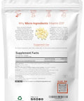 Micro Ingredients Vitamin D3 5000 Iu 500 Softgels Virgin Coconut Oil Cholecalciferol Form Bone Immune & Heart Support Easy To Swallow Non-Gmo