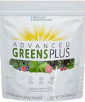 Advanced Greens Plus Powdered Superfood Formula 50 Fruits, Vegetables, Herbs, And Superfoods - Vegan, Vegetarian - 9.84 Oz - 279 G