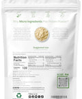 Micro Ingredients North America Grown Organic Pea Protein Powder 1Kg (2.2 Pounds) Plant-Based Vegan Protein Meatless Protein Supplement Natural Branched Chain Amino Acids Non-Gmo Soy Free