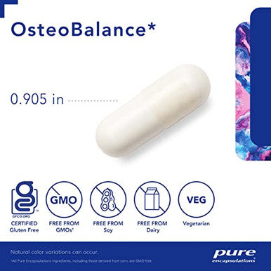 Pure Encapsulations OsteoBalance 351 vegcaps