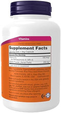 Now Foods Supplements Vitamin K2 100 Mcg Menaquinone4 (Mk4) Supports Bone Health 250 Veg Capsules