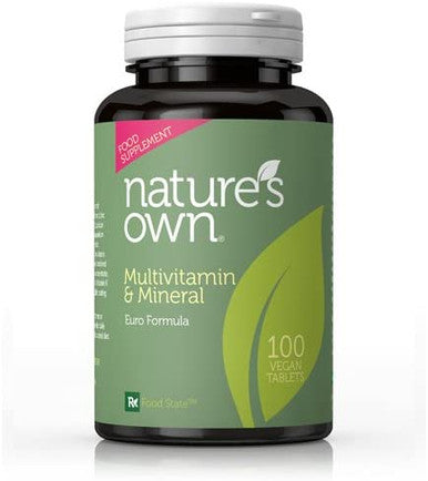 Natures Own Multivitamins & Minerals 100 Tablet