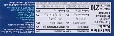 RXBAR Protein Bars, Protein Snack, Snack Bars, Blueberry, 9.1oz Box (5 Bars) (Pack of 2)