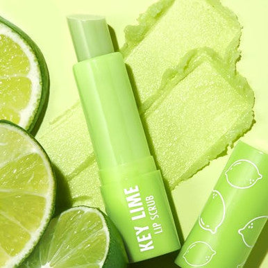 Colourpop Lip Scrub - Moisturizing Lip Exfoliator To Buff & Soften Lips - Formulated With Sugar CrystalsCocoa & Shea Butter & Vitamin E - Key Lime (0.14 Oz)