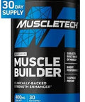 Muscletech Nitric Oxide Supplements For Men & Women Muscle Builder (60 Capsules) Nitric Oxide Booster Supplement Supports Muscle Gain & Performance 400Mg Peak Atp For Enhanced Strength