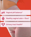 Sunergetic Premium Vaginal Probiotics For Women " Clinically Studied Lactobacillus Vaginal Probiotic With Prebiotic & Cranberry To Balance Ph Reduce Odor Urinary Tract Support & Feminine Health " 60 Capsules