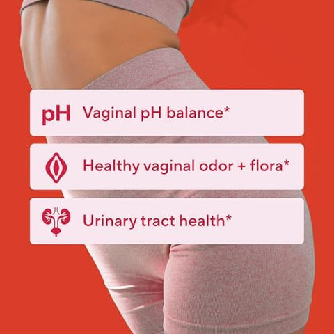 Sunergetic Premium Vaginal Probiotics For Women " Clinically Studied Lactobacillus Vaginal Probiotic With Prebiotic & Cranberry To Balance Ph Reduce Odor Urinary Tract Support & Feminine Health " 60 Capsules