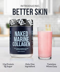 Naked Marine Collagen Peptides Protein Powder - Unflavored - From Wild Caught Cod - Paleo Friendly Non-Gmo Soy-Free Gluten-Free 47 Servings