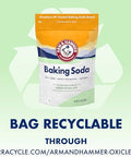 ARM & HAMMER Baking Soda Made in USA, Ideal for Baking, Pure & Natural, 2.7lb Bag