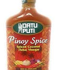Datu Puti Pinoy Sauce Spiced Coconut (Tuba) Vinegar, Net Wt 12.68fl. oz (375mL)