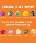 Doctors' Preferred Liver+ Revive & Restore 10 In 1 Formula With Clinically Validated 4'liver 60 Capsules