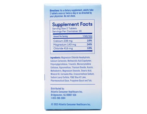 Slow-Mag Slow Mag Magnesium Chloride And Calcium 60 Tablets Each (Value Pack Of 5)
