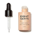 Eight Saints Vitamin C Serum For Face Anti Aging Face Serum Hyaluronic Acid Vitamin E Organic Aloe Vera and Jojoba Oil Hydrating Brightening Serum for Dark Spots Fine Lines and Wrinkles 1 oz