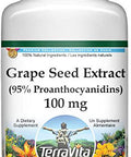 Terravita Grape Seed Extract (95% Proanthocyanidins) - 100 Mg (100 Capsules, Zin: 514845)