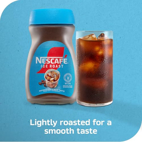 NESCAFÃƒÆ’Ã¢â‚¬Â° Ice Roast Instant Iced Coffee, 2 Jars 6 oz | Instant coffee, roasted for iced; 2 jars, 6 oz each