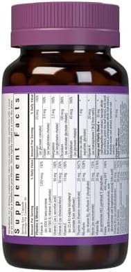 Bluebonnet Nutrition Maxi One (With Iron) Whole Food Multiple Enzymes Energy Vitality Gluten Kosher Dairy Vegetarian Friendly Soy Nongmo 90 Vegetable Capsule 3 Month Supply Beige