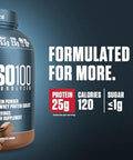 Dymatize Nutrition Iso 100 Whey Protein Powder Gourmet Chocolate 5 Pound