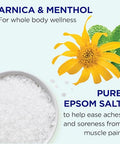 Dr Teal'S Epsom Salt Magnesium SoakArnica Body Relief With ArnicaMenthol & Essential Oils3 Lbs