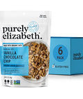 purely elizabeth Vanilla Chocolate Chip, Ancient Grain Granola, Gluten-Free, Non-GMO (6 Ct, 72oz Bulk)