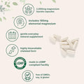 Magnesium Taurate 2000mg 240 Capsules Highly Bioavailable Chelated Magnesium Supplement Mineral Supplements for Men and Women NonGMO Gluten Free