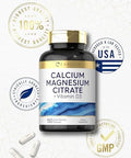 Carlyle Calcium Magnesium Citrate With Vitamin D3 150 Capsules Non-Gmo & Gluten Supplement