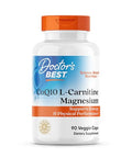 Doctor'S Best Coq10 L-Carnitine Magnesium Supplement - Energy & Exercise Support For Men & Women Naturally Fermented Coenzyme Q10 Gluten Free Soy Free Vegan Formula 90 Veg Caps