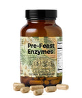 Santa Cruz Paleo Pre-Feast Digestive Enzymes Supplement Multi Enzyme For Women And Men Fiber Supplement For Gut Health & Digestive Health Gluten Free Keto Paleo Sugar Free 60 Capsules