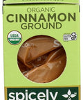 SPICELY Organic Ground Cinnamon, 0.45 OZ