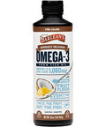 Barlean's Seriously Delicious Blackberry Smoothie From Flax Oil and Pi a Colada Seriously Delicious Omega-3 Fish Oil Smoothie