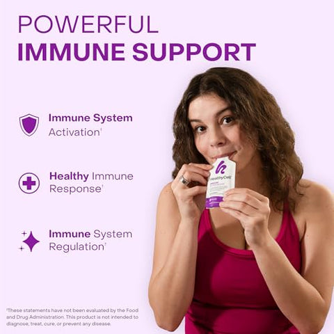 Healthycell Immune Super Boost Supplement + Bioactive Multivitamin for Women and Men Bundle