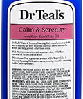 Dr. Teal'S Foaming Bath Variety Set (2 Pack34Oz Ea) - Melatonin Sleep BathCalm & Serenity With Rose Essential Oil -Relieve Stress & Promote A Better Nights Sleep - At Home Spa Kit