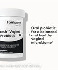Fairhaven Health Isofresh Vaginal Probiotics For Womensupports Healthy Ph Balance And Vaginal OdorOne Per Daylactobacillus Blendgluten Supplement30 Capsules