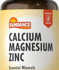 Sundance Calcium Magnesium Zinc 100 Caplets Essential Mineral Supplement Vegetarian Nongmo And Gluten Formula