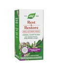 Nature'S Way Rest & Restore Melatonin-Free Sleep Supplement With Ashwagandha Valerian Vegan 30 Capsules