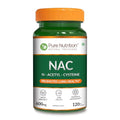 Pure Nutrition Nac (N-Acetyl L-Cysteine) 600Mg 120 Veg Capsules Antioxidant Support Supplement Supports Overall Wellness Dietary Supplement For Men & Women