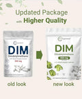 Micro Ingredients Dim Active Supplement Dim 300Mg 240 Veggie Capsules (8-Month Supply) 2 In 1 Formula Estrogen Metabolism Premium Dim-Plus Broccoli Extract Supplement With Black Pepper For Better Absorption