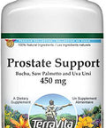 Terravita Prostate Support - Buchu, Saw Palmetto And Uva Ursi - 450 Mg (100 Capsules, Zin: 512129) - 2 Pack