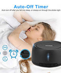 Exmate Sound Machine For Office Privacy White Noise Machine For Sleeping Adults With 30 Non-Looping Hifi Soothing Sound Memory Function And Timer Sound Machine For Adult Kid Home Office Travel