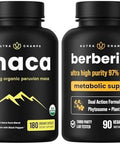 Nutrachamps Complete Hormonal & Metabolic Support: Maca & Berberine Duo
