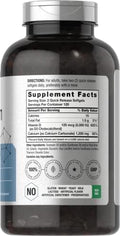 Horbaach Calcium 1200 mg with Vitamin D3 240 Softgels 5000 IU Vitamin D3 Absorbable Calcium Supplement for Women and Men NonGMO Gluten Free