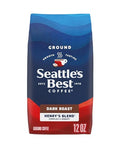 Seattle's Best Coffee Henry's Blend Dark Roast Ground Coffee, 12 Ounce (Pack of 1)