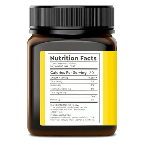Manuka honey 514+ MGO | New Zealand Honey | High grade |Monofloral honey 8.8oz /250 gram