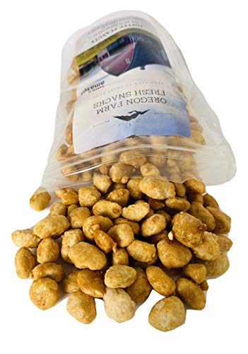 Oregon Farm Fresh Snacks Toffee Peanuts - Sun-Baked Sweet Covered in Toffee - Locally Made Butter Snack - All Natural Ingredients - Resealable Bag Guarantees Freshness (24oz)