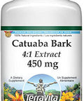 Terravita Extra Strength Catuaba Bark 4:1 Extract - 450 Mg (100 Capsules, Zin: 511095) - 2 Pack
