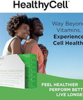 Healhtycell Am/Pm Healthspan System - 90+ Vitamins Minerals Protective Phytonutrients Probiotics & Enzymes For Advanced Cellular Nutrition - 60 Am Tablets & 60 Pm Tablets