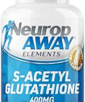 Neuropaway Elements Sacetylglutathione 400Mg Acid Resistant Capsules 60Ct (60 400Mg Capsules Per Bottle) 3Rd Party Tested Made In A Cgmp Facility