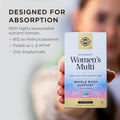 Solgar One Daily WomenS Multi Whole Body Support Highly Absorbable Delayed Release Vitamin For Women Supplement For Immune Heart Energy Stress Hair Skin Nails and Reproductive Health 60 Servings